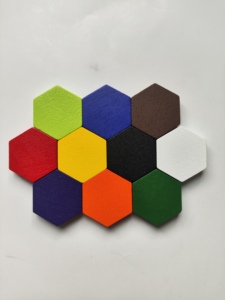 Tessere da <span class=keywords><strong>Gioco</strong></span> in Legno Multicolore a Forma di Cuore/Foglia/Cilindro/Stella/Pesce/Mela/Umano per Giochi da Tavolo ed Educativi - Product Image 5