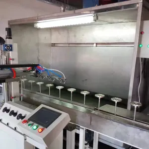 automatic spray paint machine line for manufacturing plant