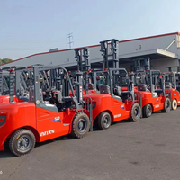Montacargas Heli diesel 2.5 Tonnes 3 4 5 Tonnes Chariot élévateur diesel à usage intensif Chariots élévateurs à rotateur à 360 degrés