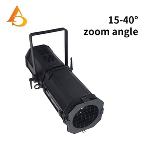 Proyector LED de Perfil Elipsoidal de 2 Canales, 300w, Luz Blanca Fría, con Zoom, para Teatro - Product Image 2