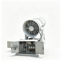 Système de canon à brouillard industriel avec fonctionnement automatique et technologie d'économie d'eau pour les zones de stockage de matériaux