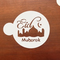 Neue Ramadan Mubarak Kaffees chablone Islamischer Muslim Eid Mubarak Kuchen Werkzeug für Eid Ramadan Mubarak Party Dekoration Lieferungen