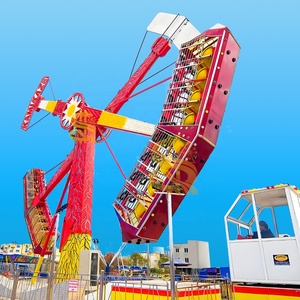 Atracción Kamikaze de Fibra de Vidrio y Acero para Parques Temáticos al Aire Libre y Centros Comerciales - Product Image 2