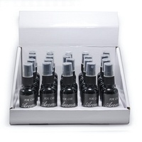 Vente en gros d'usine, flacons pulvérisateurs ronds noirs en plastique de 100 ml, flacons pulvérisateurs cylindriques