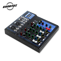 Amplificateur stéréo DJ 4 canaux, mixeur de son, alimenté par USB