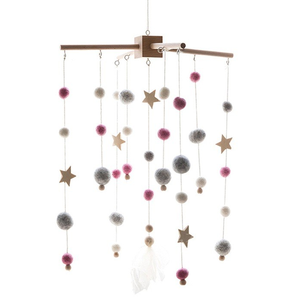 Mobile musical en bois pour bébé de 0 à 12 mois, jouet suspendu pour lit, décoration de chambre, idéal pour le dropshipping Shopify - Product Image 5