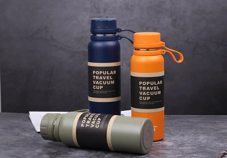 2021 New Custom Sport Water Bottle  With Custom Logo Insulated Cup Stainless Steel Water Bottle