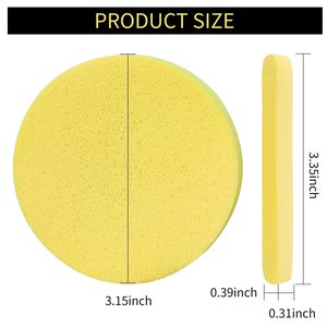 Esponja facial desechable compacta y ligera para viajes de negocios y necesidades de pequeñas empresas - Product Image 2