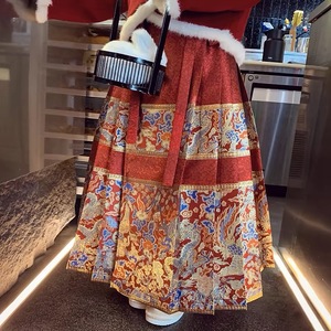 Child Star Circle Girls Hanfu Winter Outfit Thickening New Year Traditional Chinese Clothing - Product Image 4