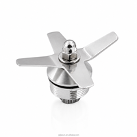 Lame de rechange pour mixeur, vente en gros usine, couteau de mélange humide et de broyage à sec en acier inoxydable 304, pièce de rechange pour appareil de cuisine