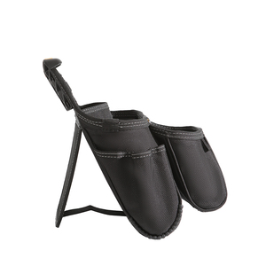 Échantillon gratuit, conception confortable, véritable sac à outils pour électricien, sac à outils pour charpentier, prix bas, bonne qualité, cuir fait à la main, grand sac - Product Image 2