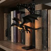 Lampe de table LED Dragon Flottant, Lampe décorative fantastique, Lampe de lecture suspendue, Veilleuse chaleureuse
