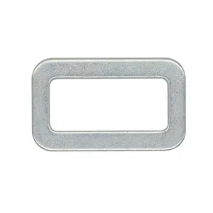 حزام أمان معدني مخصص من jinsan, مشبك منزلق معدني 45 من الفولاذ المقاوم للصدأ لملحقات الحقيبة/الأحزمة