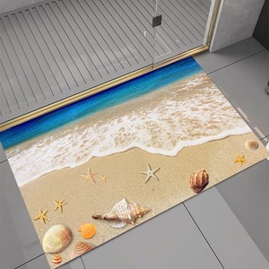 <span class=keywords><strong>Tapis</strong></span> <span class=keywords><strong>de</strong></span> bain en diatomite doux FIGOO-Premium, séchage rapide, super absorbant, antidérapant, sortie d'usine - Product Image 2