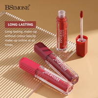 Rouge à lèvres liquide mat soyeux Red Cap, imperméable, anti-transfert, compatible masques, 6 teintes, OEM ODM, marque privée, logo personnalisé, vente en gros