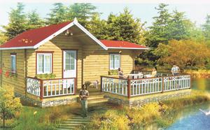 Vendita calda mobile log prefabbricato contenitore durevole casa in legno cottage all'aperto - Product Image 4