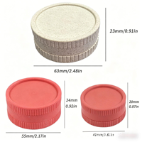 Moulin à herbes manuel biodégradable 55 mm, coloré et écologique, avec logo personnalisé – Meilleures ventes
