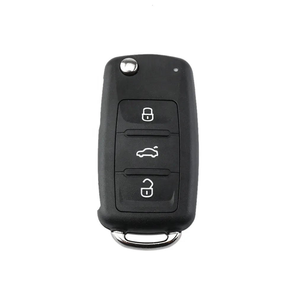 3 Tasten Flip Remote Smart Autos chl üssel Fall Shell Cover Fob Für Volkswagen VW Jetta Golf Passat Käfer Polo Bora