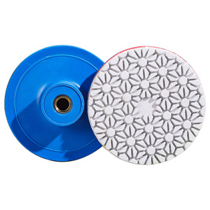 แผ่นขัดเพชร 80 มม. แบบหยาบ สำหรับเครื่องเจียร ขัดหินอ่อน - Product Image 2