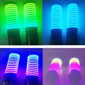 <b>RGB</b> Flag Pole Lights Aluminum Alloy LED Beach Off-Road Lighting App <b>Control</b> Bluetooth Pair - Product Image 4