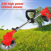 Tondeuse à gazon multifonction FengLi 21V de qualité industrielle, batterie au lithium rechargeable, 650W, bac à herbe de 100L, poignée pliable antidérapante