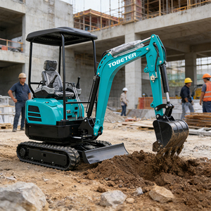 Miniexcavadora Tobeter de 1.8 Toneladas con Motor EURO 5 Certificado por la EPA, Maquinaria de Construcción de Alta Eficiencia - Product Image 4