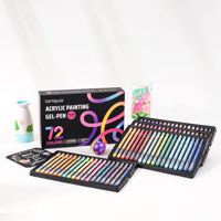 Stylos gel en plastique kraft écologiques 72 couleurs, biodégradables, papeterie durable, logo personnalisé, cadeau, branding vert, acrylique 1,0 mm
