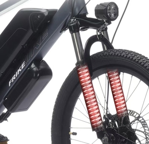 Bicicleta Eléctrica de Montaña para Niños y Adolescentes, Batería de Litio, 21 Velocidades, Frenos de Disco Dobles, Suspensión Trasera - Product Image 6