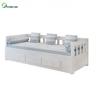 Yq jenmw hiện đại sofa góc giường gỗ kéo ra Sofa giường phòng khách sofa giường