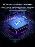 Système de monitoring intra-auriculaire sans fil BHA IEM4050 UHF 4 canaux, portée 150 m, pour scène, chanteurs, églises et performances en direct