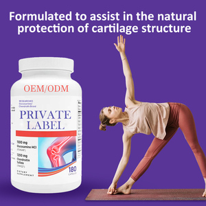 Les capsules de chondroïtine de <span class=keywords><strong>glucosamine</strong></span> de supplément de soins de santé pour les adultes sains de soutien de structure articulaire avec l'inconfort