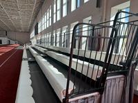 Yourease YY-LN-P Tribune télescopique électrique rétractable pour gymnase et stade avec bancs intégrés