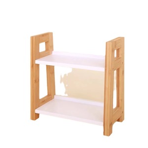 <b>Kitchen</b> Spice <b>Rack</b> Countertop Multi Tiered Bamboo Storage Shelf For Spices And <b>Kitchen</b> Organizing - Product Image 5