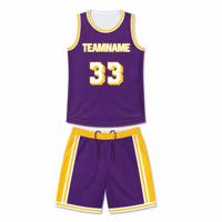 Conjunto de Uniforme de Baloncesto Personalizado Pro-Am, Equipación para Equipos de Liga Recreativa de Élite, Malla de Alta Densidad de 180GSM, Tallas Estadounidenses Listas para Usar
