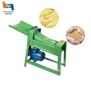 Electric Corn Thresher, Small Home-Use Fully Automatic 220V Thickened Corn Shelling Machine - Product Image 1