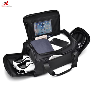 Sac de voyage sportif portable en tissu Oxford imperméable, grande capacité, avec compartiment sec/humide et fermeture éclair, idéal pour les commandes en gros et les ensembles variés (RTS) - Product Image 2