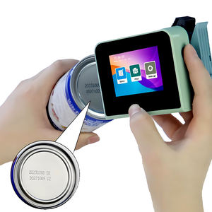 小型バッチコードポータブル12.7mmインクジェットプリンターハンドヘルドバッチコーディングマシンボトル缶印刷新品手動モーター - Product Image 1