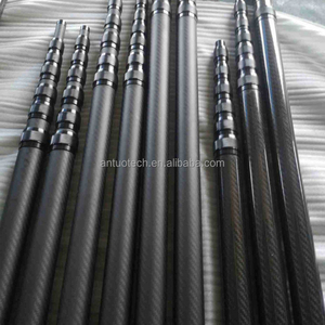 Tige télescopique en fibre de carbone 3K pour alimentation en eau, connecteur de poteau de ski, tube télescopique en fibre de carbone pour nettoyage de vitres - Product Image 3