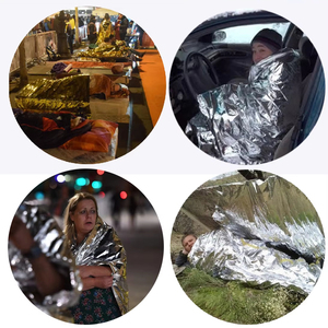 90% calor reflectante 1L Camping al aire libre PET manta térmica portátil botiquín de primeros auxilios para correr y escalar para rescates de excursiones - Product Image 3
