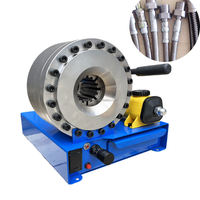 Petite machine à sertir les flexibles, adaptée au sertissage des tuyaux d'huile, des tuyaux de climatisation, des tuyaux en acier et des flexibles de l'industrie chimique.