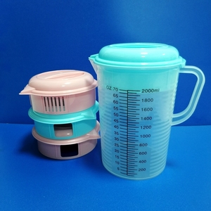 Grosir Tiongkok alat ukur tahan lama cangkir pengukur cairan percobaan dan kendi air dengan tutup - Product Image 1