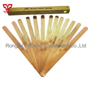 FEINTOOL Messingblatt-Fühler lehre 0,05-1,00mm Nonfunken-Stecker-Messwerk zeug 13 teile/los - Product Image 4