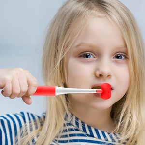 Spazzolino manuale Premium per adulti bambini morbido in Nylon con Design a tre lati funzione pieghevole per cliniche dentistiche per uso domestico - Product Image 2