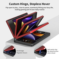 Consola de Juegos RG DS con Pantalla Plegable de Doble Pantalla, Sistema Operativo Abierto, AmberNik Android 14, WiFi, Pantalla Táctil HD Plegable, TV, PS2