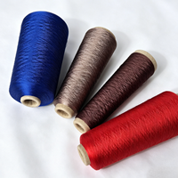 AUDIS Renkli %100 Polyester Filament Nakış İpliği 108D/2 Çevre Dostu Yüksek Dayanımlı Merserize Boyalı Dikiş ve Tığ İşi İçin