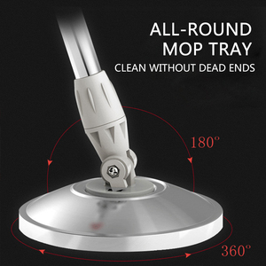 Novedoso Trapeador Giratorio 360 de Doble Impulso con Set de Cubeta para <span class=keywords><strong>Limpieza</strong></span> de Pisos, Mopa de Microfibra para Uso en Seco y Húmedo a <span class=keywords><strong>Precio</strong></span> de Mayorista - Product Image 4