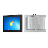 Computadora Industrial con Pantalla Táctil Todo en Uno, PC de Aluminio Completo de 8, 12.1, 15, 17 y 19 Pulgadas, IP65 Sin Ventilador, 3558U HMI, Panel PC Industrial