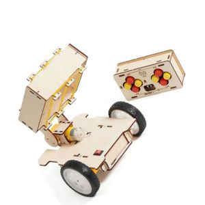 Kit de Coche Robótico Inteligente de Madera OKYN-G5776 para la Recogida Automática de Pelotas de Tenis - Product Image 3