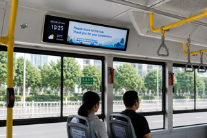 Display LCD <span class=keywords><strong>a</strong></span> Barra Estensibile di Varie Dimensioni per Pubblicità, Schermo Touch Ampio, Segnaletica Digitale per Scaffali, Banner LCD per Bordo Scaffale - Product Image 4