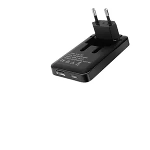 Пользовательский логотип Powerbank ультра тонкий мини персонализированные печатные портативное зарядное устройство для iphone